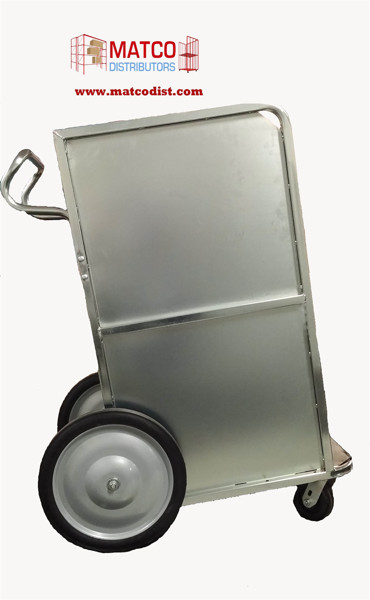 Picture of Newspaper Carrier Cart, With Casters