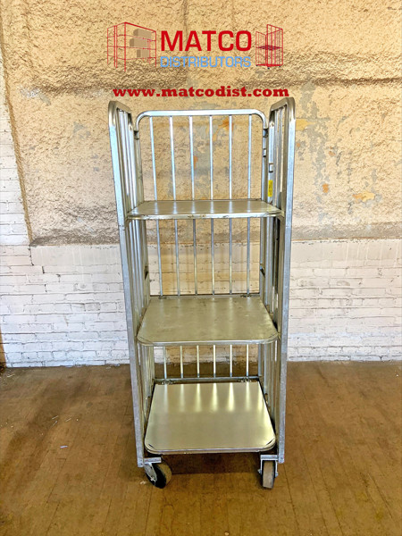 Picture of Used 240 Dozen Egg Display and Distribution Cart