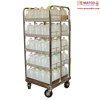 Picture of 80 Gallon Folding 5 Shelf Display Milk Bossy - Stainless Steel 22-666