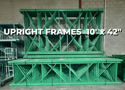 UPRIGHT FRAMES 10′ x 42″