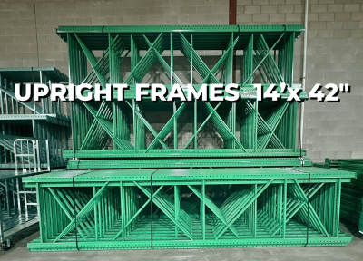 UPRIGHT FRAMES 14’x 42