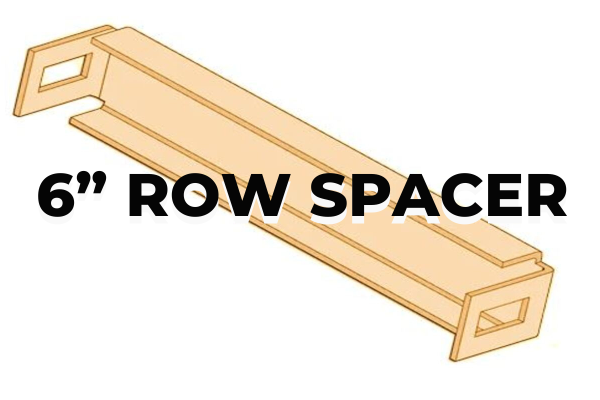 6inch row spacer