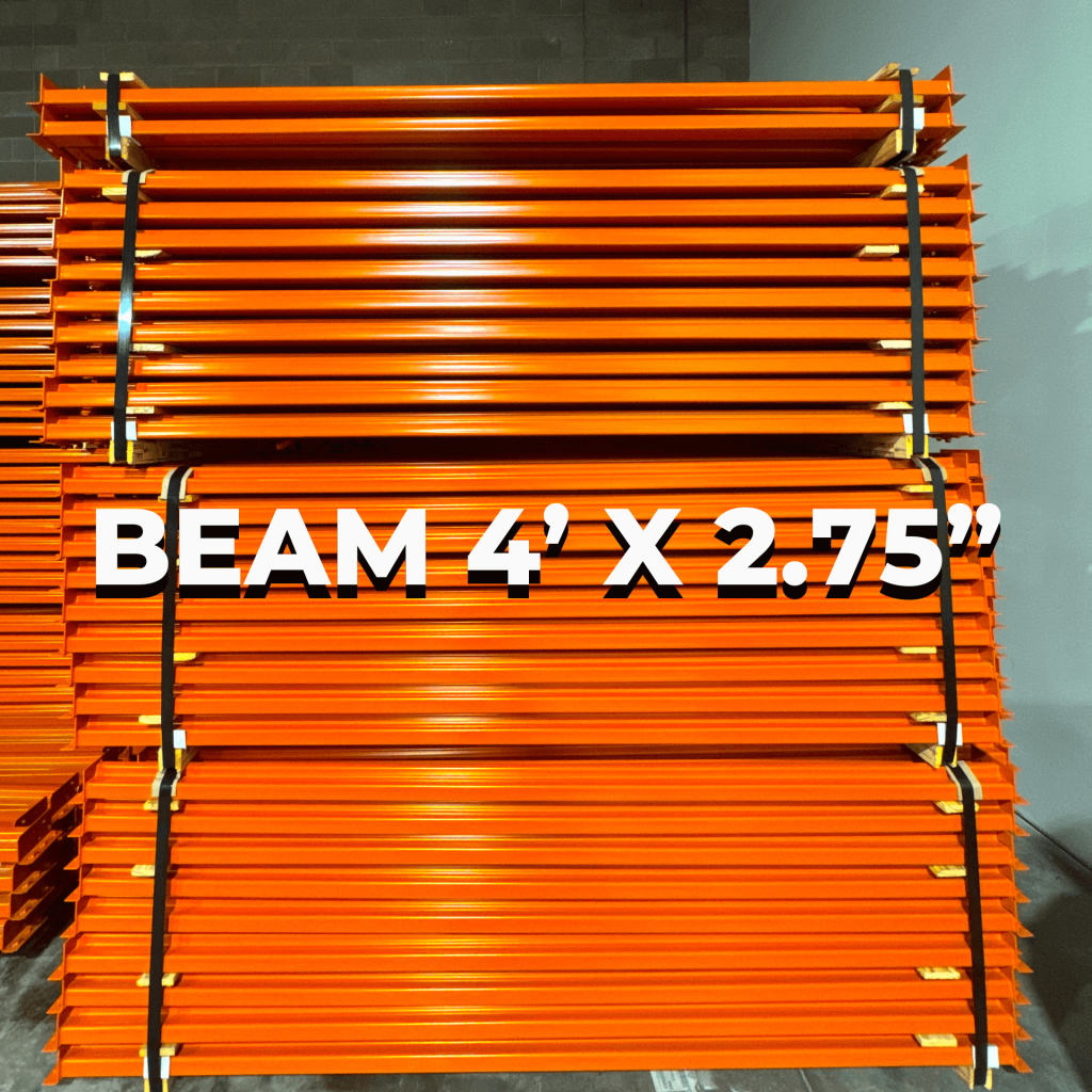 Tear Drop Pallet Rack Beam 4' x 2.75