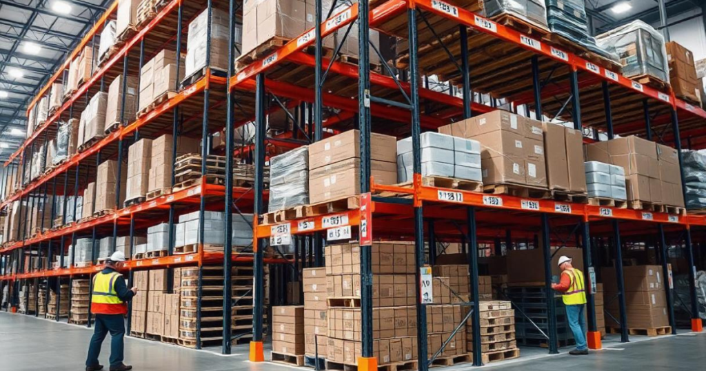 A warehouse photo to describe Pallet Racking Weight Capacity